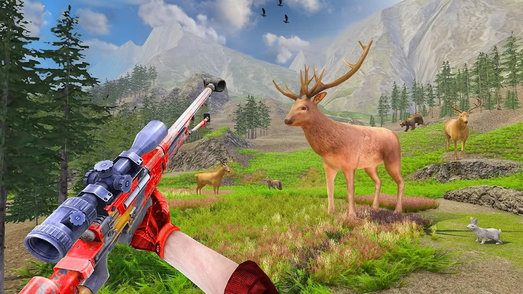 Скачать Animal Hunting -Shooting Games мод — Безлимитные патроны и открыто всё — скриншот 3 Скачать Animal Hunting -Shooting Games мод — Безлимитные патроны и открыто всё — скриншот 3