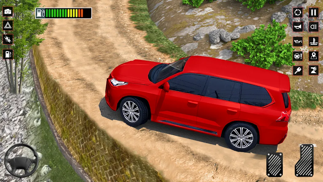 Mountain Climb 4x4 Car Games на телефон — скачать мод: Безлимитные деньги и топливо — скриншот 4 Mountain Climb 4x4 Car Games на телефон — скачать мод: Безлимитные деньги и топливо — скриншот 4