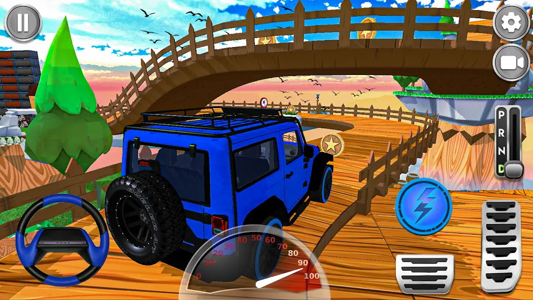 Mountain Climb 4x4 Car Games на телефон — скачать мод: Безлимитные деньги и топливо — скриншот 5 Mountain Climb 4x4 Car Games на телефон — скачать мод: Безлимитные деньги и топливо — скриншот 5
