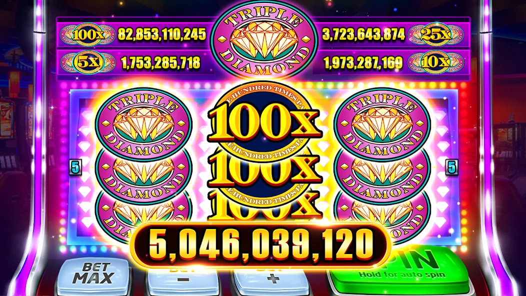 Double Fortune Casino Games — Безлимитные монеты и бонусы, скачать мод APK — скриншот 1