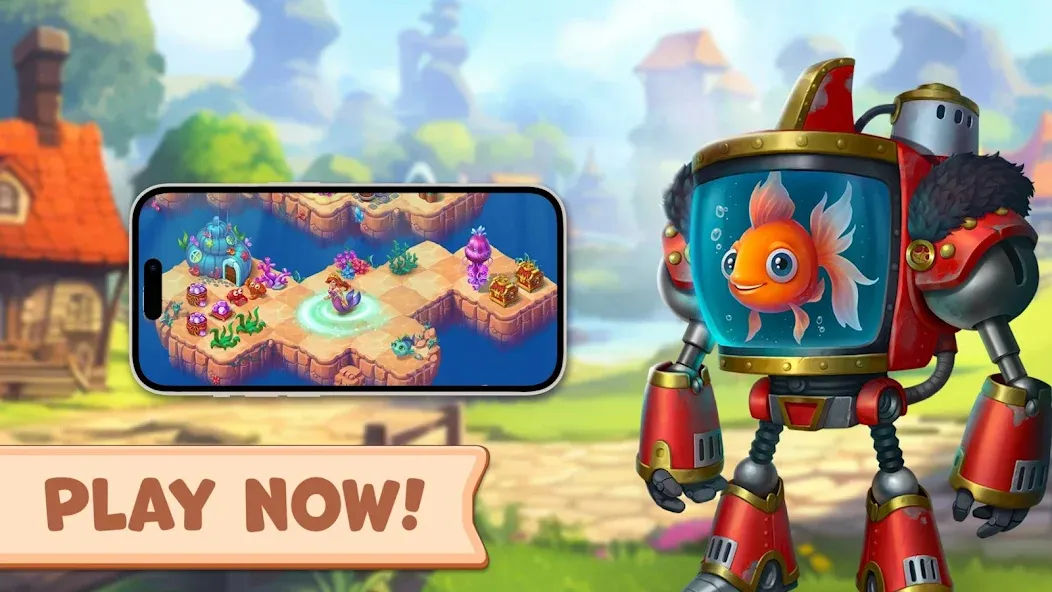 Скачать Mergest Kingdom: Merge game бесплатно — Безлимитные ресурсы и ускоренное строительство — скриншот 4 Скачать Mergest Kingdom: Merge game бесплатно — Безлимитные ресурсы и ускоренное строительство — скриншот 4