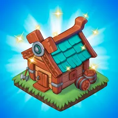 Скачать Mergest Kingdom: Merge game бесплатно — Безлимитные ресурсы и ускоренное строительство