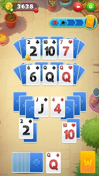 Kings & Queens: Solitaire Game (Мод: Без рекламы и много подсказок) — скачать на Андроид — скриншот 5