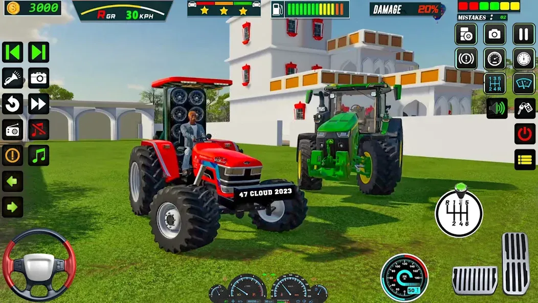 US Tractor Farming Games 3d MOD APK: Безлимитные деньги и топливо — скриншот 1 US Tractor Farming Games 3d MOD APK: Безлимитные деньги и топливо — скриншот 1