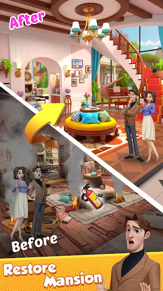 Скачать Merge Secret Mod APK — Безлимитные монеты и энергия — скриншот 3