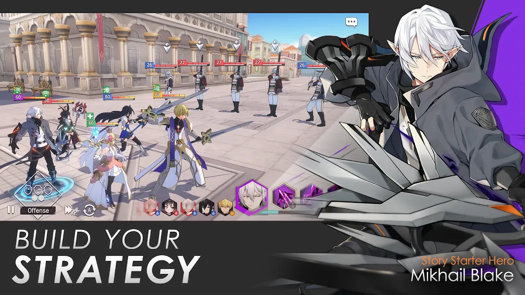 Lord of Heroes: anime games взлом на Андроид — Много ресурсов и усиленные герои — скриншот 4 Lord of Heroes: anime games взлом на Андроид — Много ресурсов и усиленные герои — скриншот 4