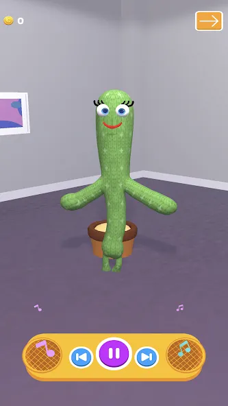 Скачать Talking Cactus последней версии — Разблокированы все функции кактуса — скриншот 2 Скачать Talking Cactus последней версии — Разблокированы все функции кактуса — скриншот 2