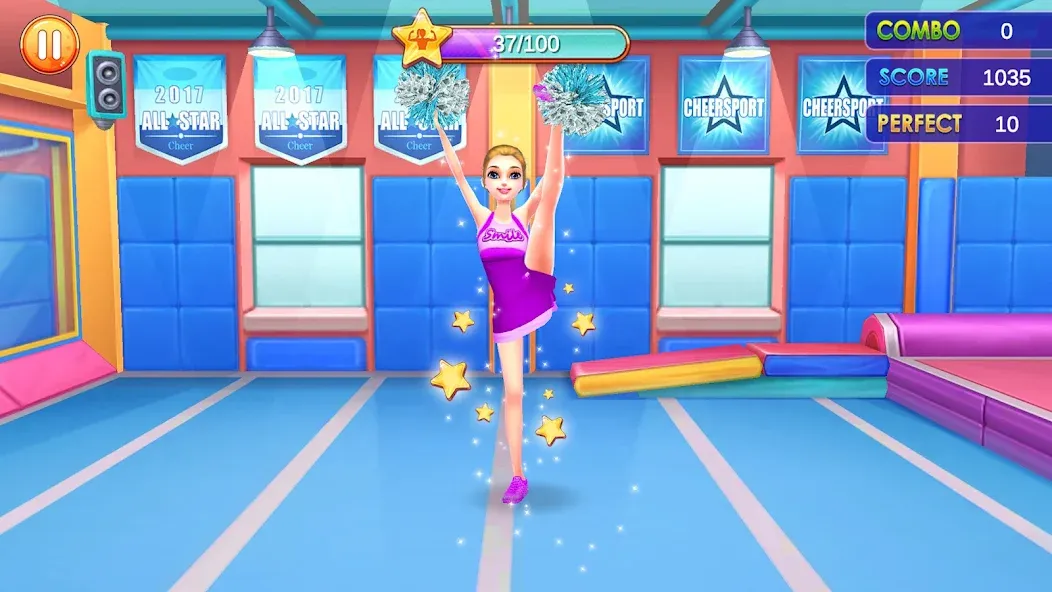 Cheerleader Champion Dance Now (Мод: Открыты все танцевальные костюмы) — скачать на Андроид — скриншот 4 Cheerleader Champion Dance Now (Мод: Открыты все танцевальные костюмы) — скачать на Андроид — скриншот 4