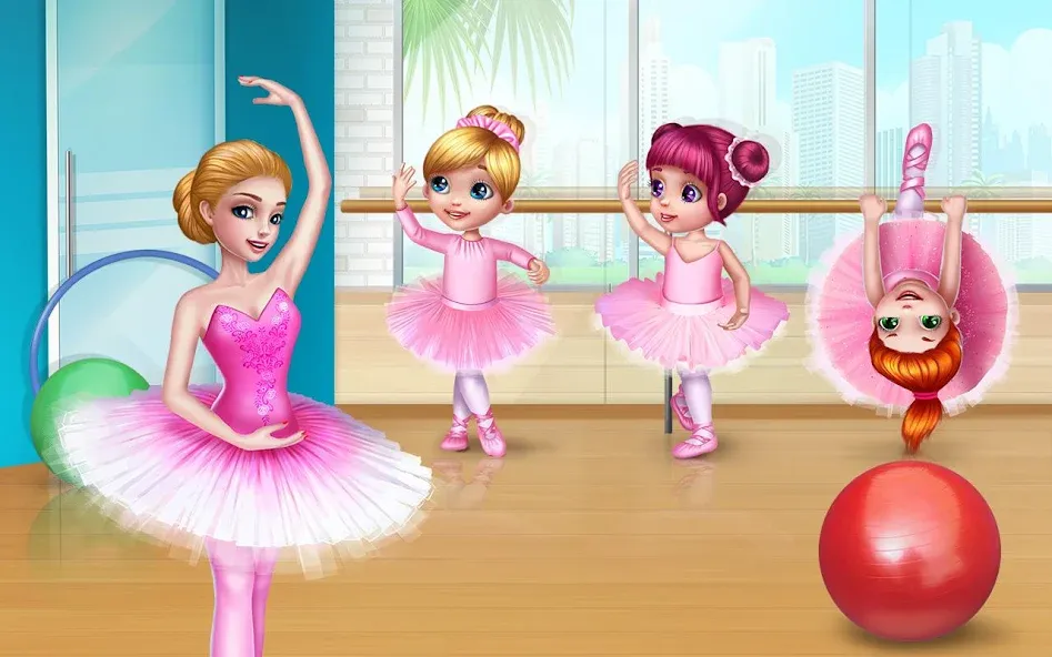 Pretty Ballerina - Girl Game на телефон — скачать мод: Открыты все наряды и уровни — скриншот 5