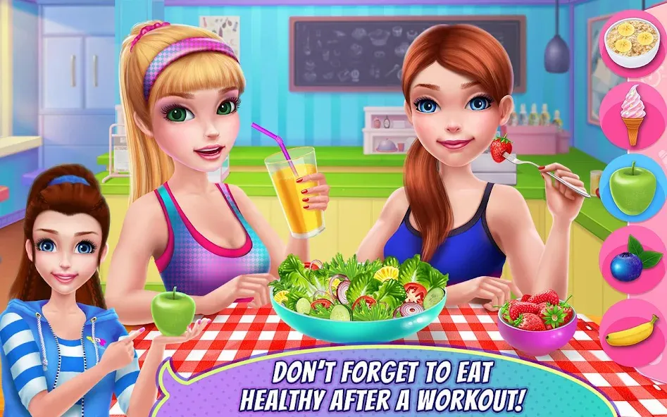 Fitness Girl - Dance & Play взломанный APK — Безлимитные монеты и все танцы открыты — скриншот 4