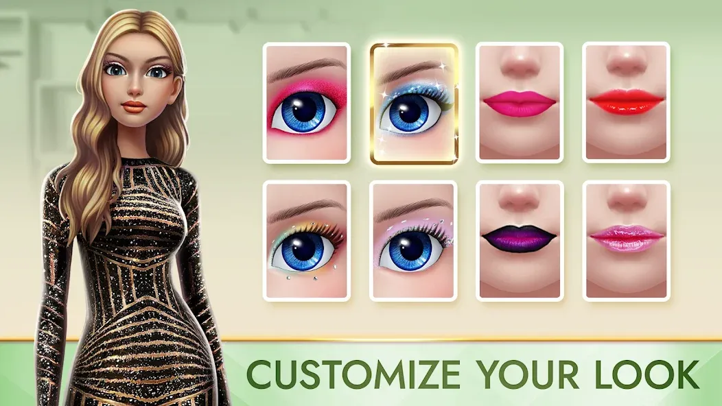 Скачать Super Stylist Fashion Makeover последней версии — Безлимитные деньги и все наряды — скриншот 4