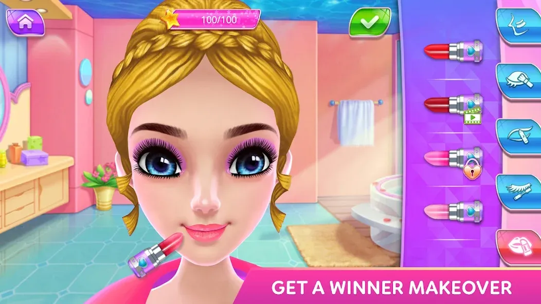 Gymnastics Superstar Star Girl MOD APK: Безлимитные деньги и все костюмы — скриншот 3 Gymnastics Superstar Star Girl MOD APK: Безлимитные деньги и все костюмы — скриншот 3
