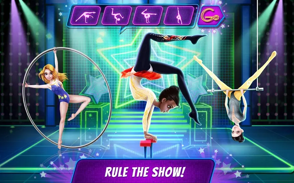 Скачать Acrobat Star Show - Girl Power бесплатно — Безлимитные деньги и все костюмы — скриншот 1 Скачать Acrobat Star Show - Girl Power бесплатно — Безлимитные деньги и все костюмы — скриншот 1