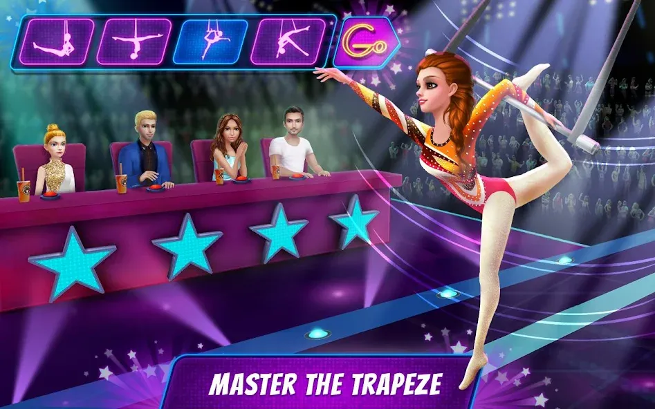 Скачать Acrobat Star Show - Girl Power бесплатно — Безлимитные деньги и все костюмы — скриншот 5 Скачать Acrobat Star Show - Girl Power бесплатно — Безлимитные деньги и все костюмы — скриншот 5