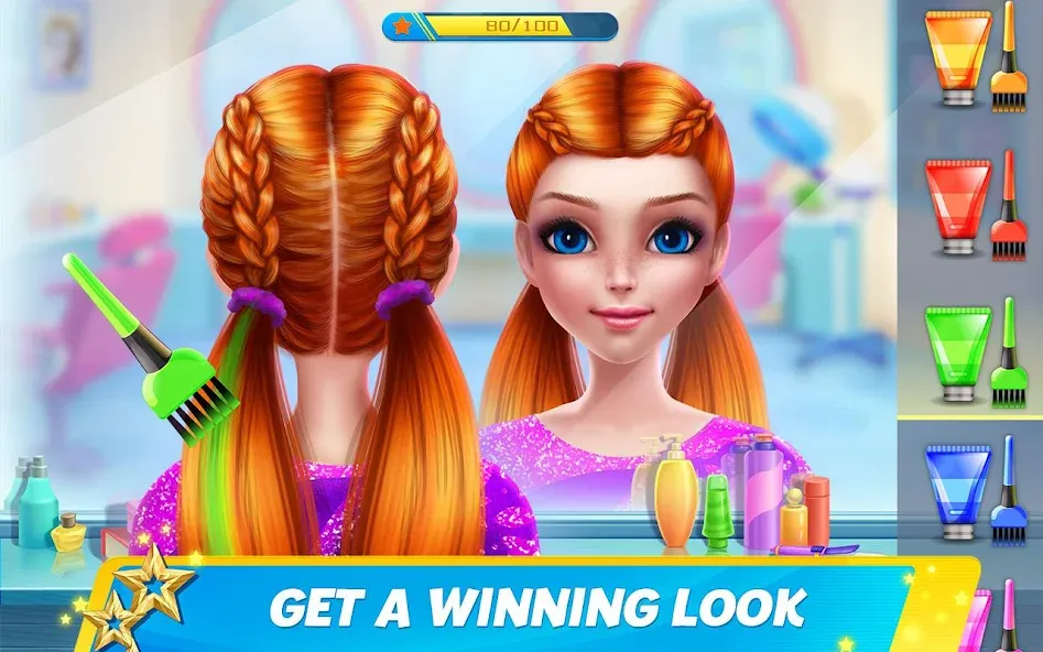 Мод Rhythmic Gymnastics Dream Team — Безлимитные деньги и энергия, скачать APK — скриншот 2 Мод Rhythmic Gymnastics Dream Team — Безлимитные деньги и энергия, скачать APK — скриншот 2