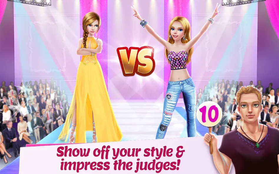 Мод Shopping Mall Girl: Chic Game — Безлимитные деньги и все наряды, скачать APK — скриншот 4 Мод Shopping Mall Girl: Chic Game — Безлимитные деньги и все наряды, скачать APK — скриншот 4