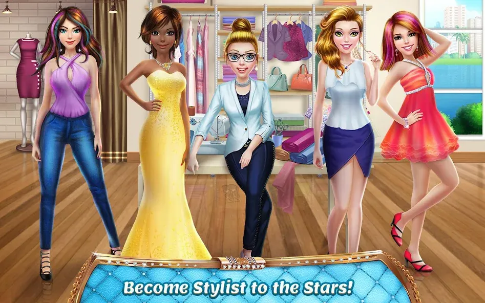 Stylist Girl: Make Me Fabulous MOD APK скачать на Андроид — Безлимитные деньги и открыты все уровни — скриншот 5 Stylist Girl: Make Me Fabulous MOD APK скачать на Андроид — Безлимитные деньги и открыты все уровни — скриншот 5