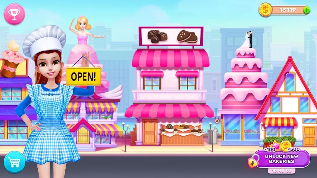 My Bakery Empire: Bake a Cake — скачать мод: Безлимитные деньги и ингредиенты — скриншот 2 My Bakery Empire: Bake a Cake — скачать мод: Безлимитные деньги и ингредиенты — скриншот 2