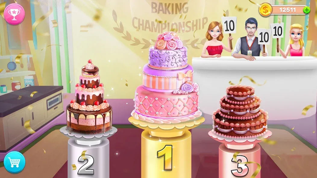 My Bakery Empire: Bake a Cake — скачать мод: Безлимитные деньги и ингредиенты — скриншот 3 My Bakery Empire: Bake a Cake — скачать мод: Безлимитные деньги и ингредиенты — скриншот 3