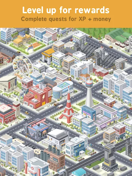 Pocket City Free взлом на Андроид — Безлимитные деньги и всё открыто — скриншот 4 Pocket City Free взлом на Андроид — Безлимитные деньги и всё открыто — скриншот 4