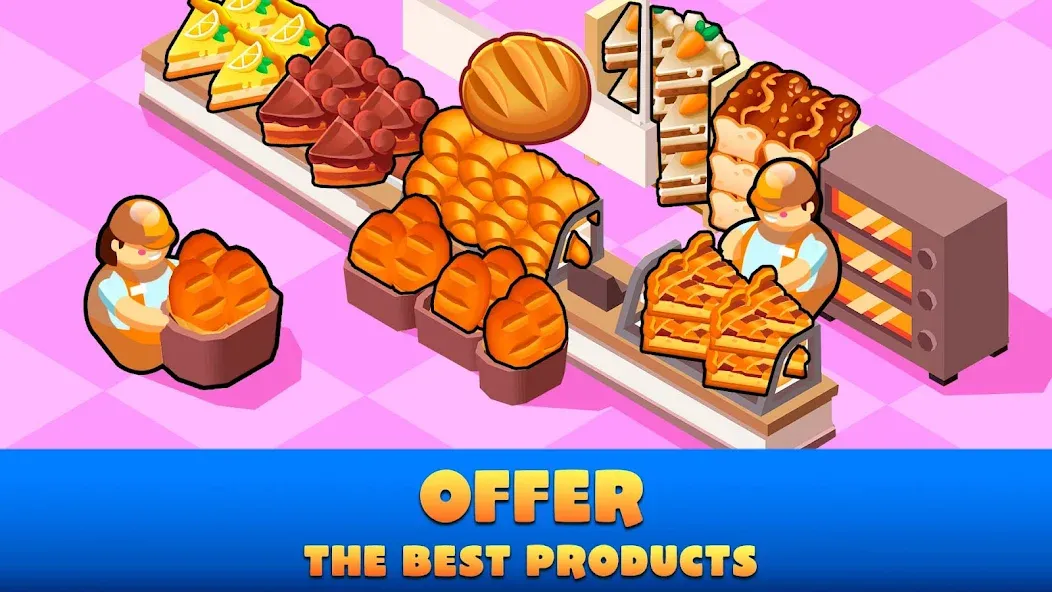 Idle Supermarket Tycoon-Shop — последняя версия с модом (Безлимитные деньги и все улучшения) — скриншот 3 Idle Supermarket Tycoon-Shop — последняя версия с модом (Безлимитные деньги и все улучшения) — скриншот 3