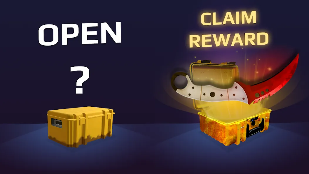 Case Royale cs2 and csgo cases взлом на Андроид — Неограниченные монеты и редкие кейсы — скриншот 1 Case Royale cs2 and csgo cases взлом на Андроид — Неограниченные монеты и редкие кейсы — скриншот 1