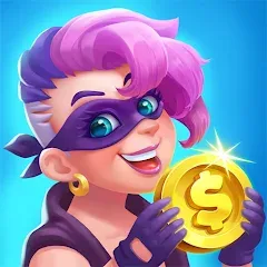Скачать взлом Coin Gangster - Spin Master — Безлимитные монеты и усиленные вращения