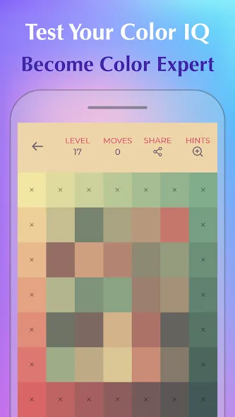 Color Puzzle:Offline Hue Games — Без рекламы и все уровни открыты, скачать мод APK — скриншот 2 Color Puzzle:Offline Hue Games — Без рекламы и все уровни открыты, скачать мод APK — скриншот 2