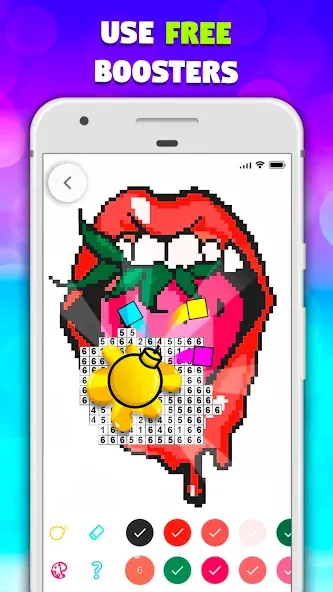 Скачать Pixel Art book・Color by number — Бесконечные краски и все рисунки открыты — скриншот 4 Скачать Pixel Art book・Color by number — Бесконечные краски и все рисунки открыты — скриншот 4