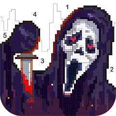 Death Park Coloring Games MOD APK: Разблокированы все раскраски и уровни