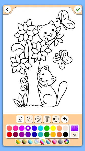 Coloring for girls and women — Все раскраски и инструменты открыты, скачать мод APK — скриншот 3 Coloring for girls and women — Все раскраски и инструменты открыты, скачать мод APK — скриншот 3