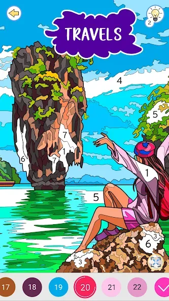 Скачать Color by Number: Coloring Book — Без рекламы и всё разблокировано — скриншот 2