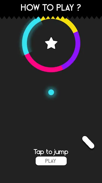 Скачать Color Switch: Endless Play Fun на Андроид с модом — Безлимитные жизни и разблокированная игра — скриншот 2