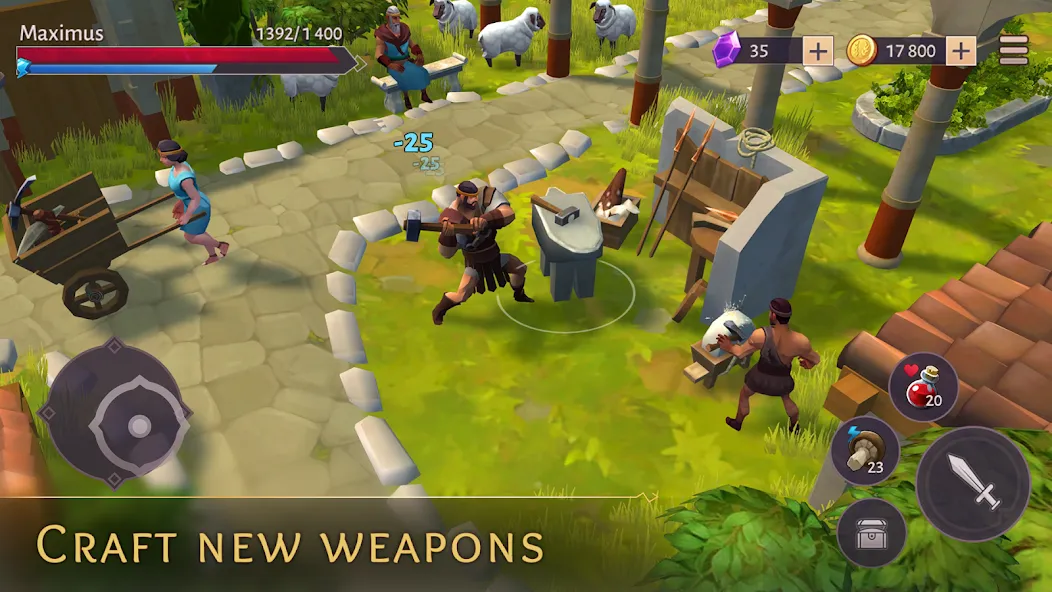 Мод Gladiators: Survival in Rome — Безлимитные деньги и ресурсы, скачать APK — скриншот 4