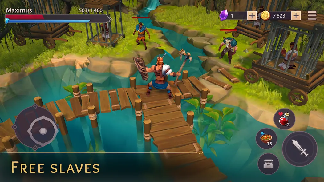 Мод Gladiators: Survival in Rome — Безлимитные деньги и ресурсы, скачать APK — скриншот 5