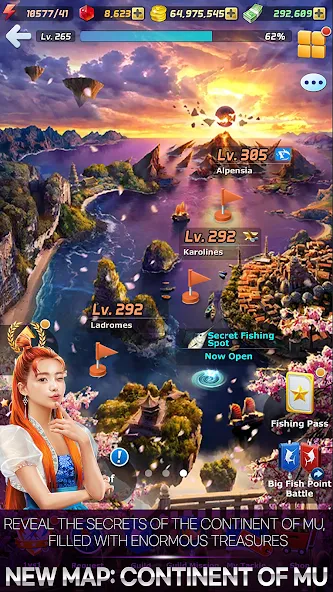 Ace Fishing: Wild Catch взломанный APK — Безлимитные деньги и редкие снасти — скриншот 2 Ace Fishing: Wild Catch взломанный APK — Безлимитные деньги и редкие снасти — скриншот 2