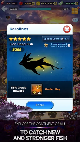 Ace Fishing: Wild Catch взломанный APK — Безлимитные деньги и редкие снасти — скриншот 3 Ace Fishing: Wild Catch взломанный APK — Безлимитные деньги и редкие снасти — скриншот 3