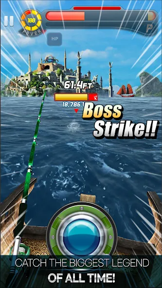 Ace Fishing: Wild Catch взломанный APK — Безлимитные деньги и редкие снасти — скриншот 4 Ace Fishing: Wild Catch взломанный APK — Безлимитные деньги и редкие снасти — скриншот 4