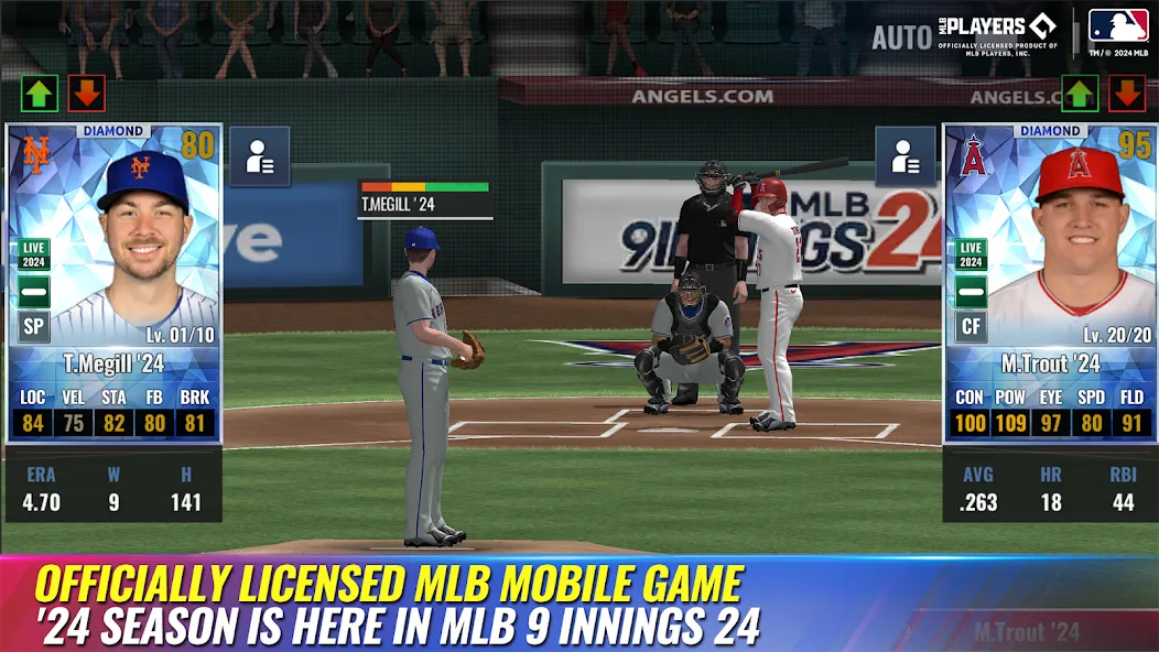 MLB 9 Innings 24 — скачать мод: Безлимитные деньги и энергия — скриншот 2 MLB 9 Innings 24 — скачать мод: Безлимитные деньги и энергия — скриншот 2