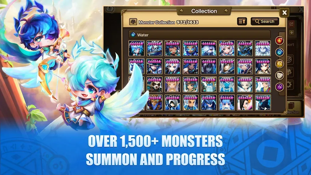 Summoners War — скачать мод: Безлимитные ресурсы и мощные монстры — скриншот 2