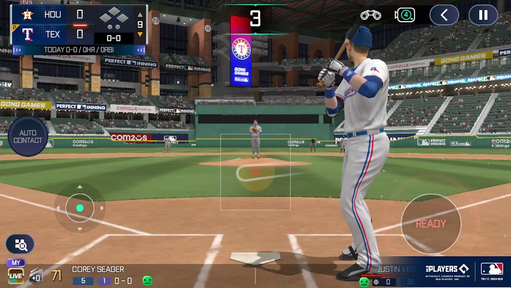 Мод MLB Perfect Inning 24 — Безлимитные деньги и усиленные игроки, скачать APK — скриншот 2