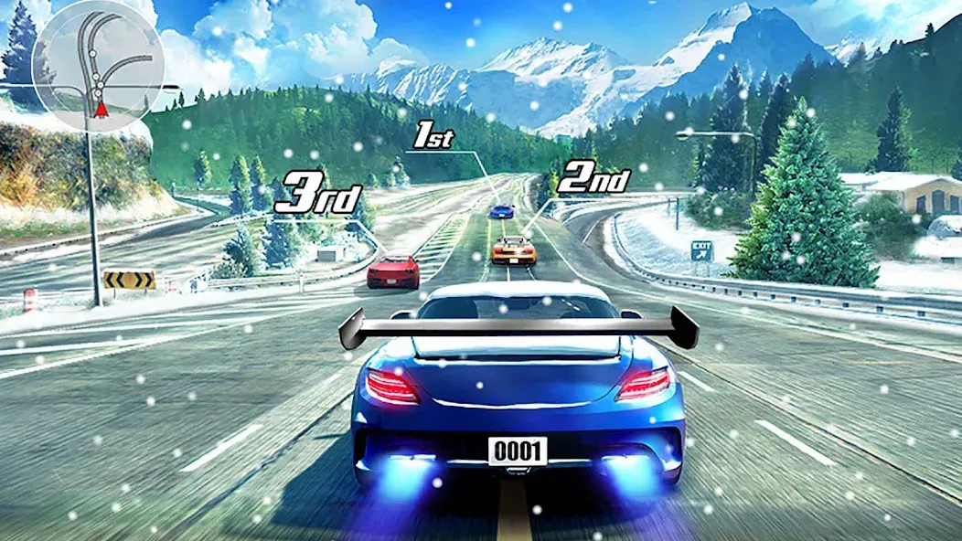 Street Racing 3D MOD APK скачать на Андроид — Безлимитные деньги и премиум-автомобили — скриншот 1