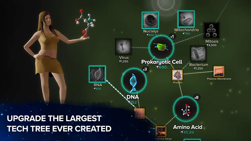 Cell to Singularity: Evolution — скачать мод: Безлимитные ресурсы и ускоренная эволюция — скриншот 5 Cell to Singularity: Evolution — скачать мод: Безлимитные ресурсы и ускоренная эволюция — скриншот 5
