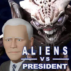 Aliens vs President MOD APK: Безлимитные деньги и всё разблокировано