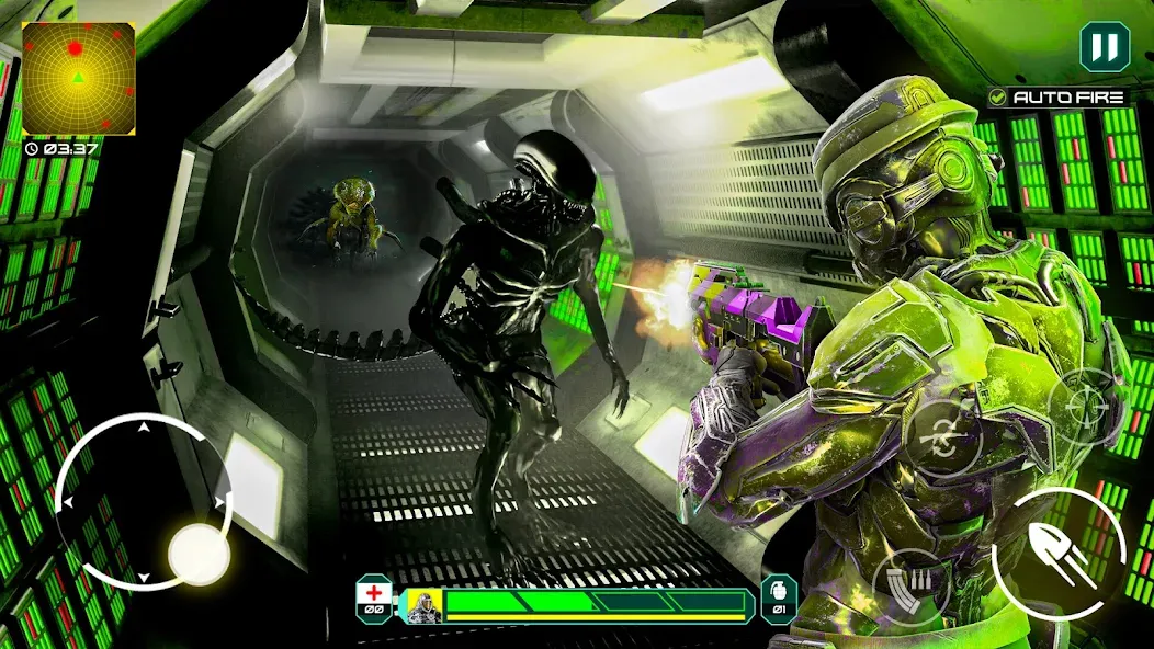 Alien - Dead Space Alien Games мод на Андроид: Безлимитные ресурсы и оружие — скриншот 1 Alien - Dead Space Alien Games мод на Андроид: Безлимитные ресурсы и оружие — скриншот 1