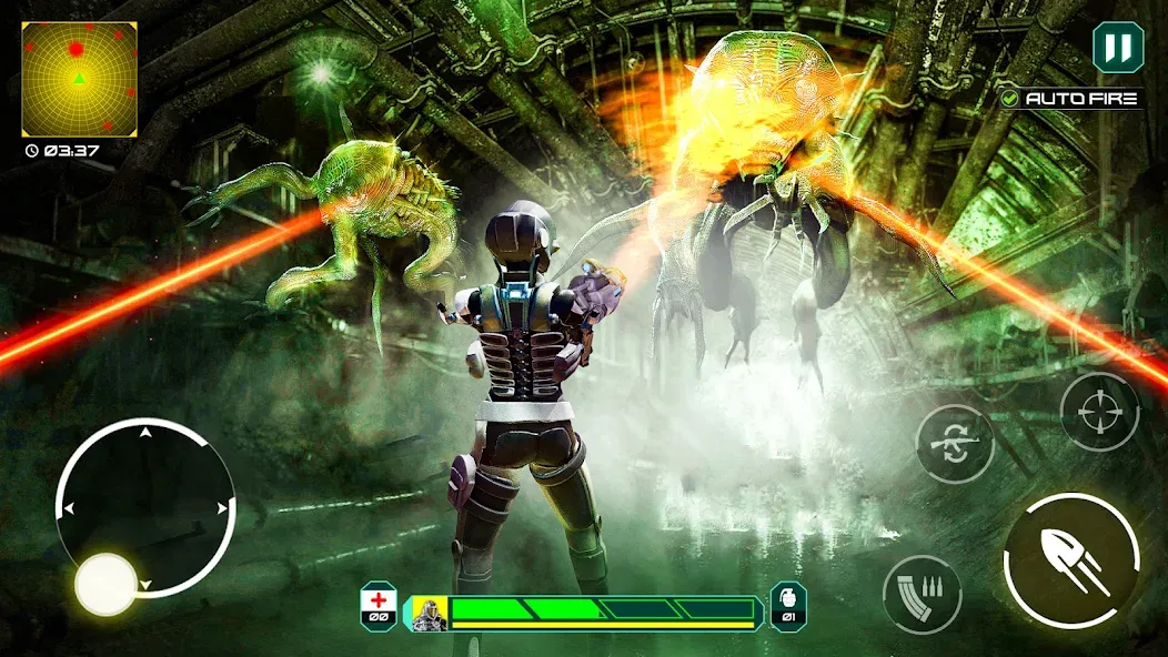 Alien - Dead Space Alien Games мод на Андроид: Безлимитные ресурсы и оружие — скриншот 4 Alien - Dead Space Alien Games мод на Андроид: Безлимитные ресурсы и оружие — скриншот 4
