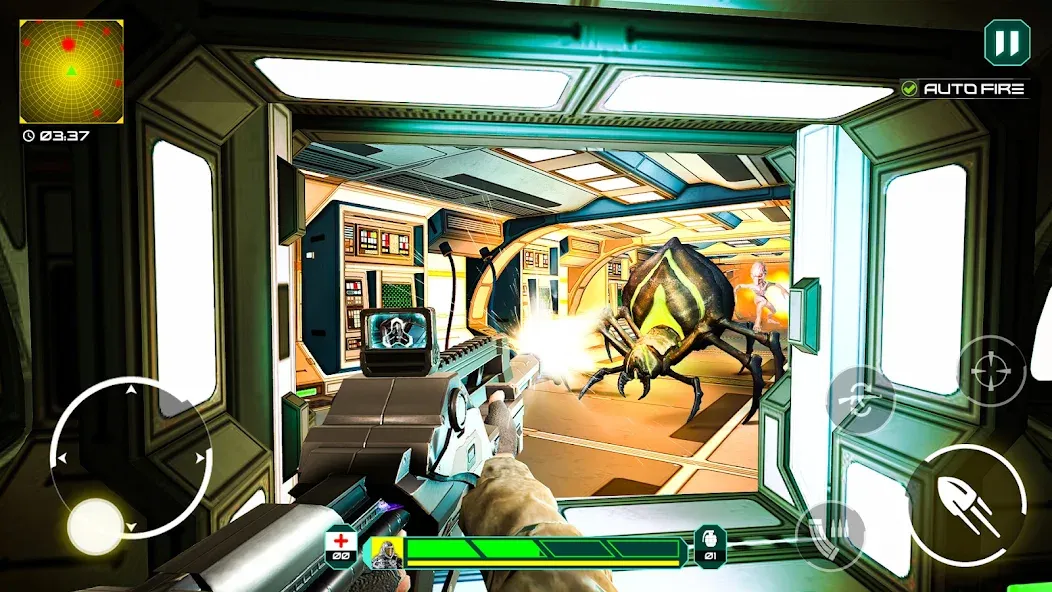Alien - Dead Space Alien Games мод на Андроид: Безлимитные ресурсы и оружие — скриншот 5 Alien - Dead Space Alien Games мод на Андроид: Безлимитные ресурсы и оружие — скриншот 5