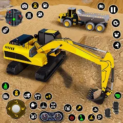 Скачать Construction Dump Truck Game Mod APK — Безлимитные деньги и топливо