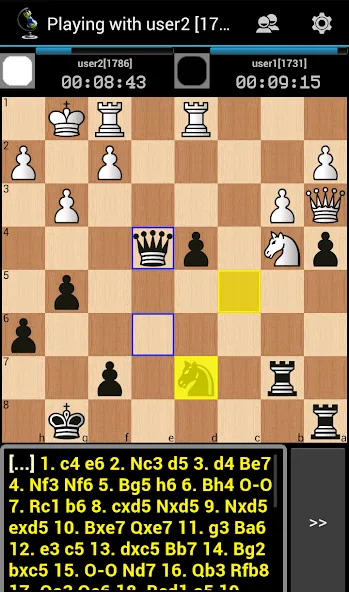 Chess ChessOK Playing Zone PGN — взломанная версия, Удобный просмотр и анализ партий — скриншот 2 Chess ChessOK Playing Zone PGN — взломанная версия, Удобный просмотр и анализ партий — скриншот 2