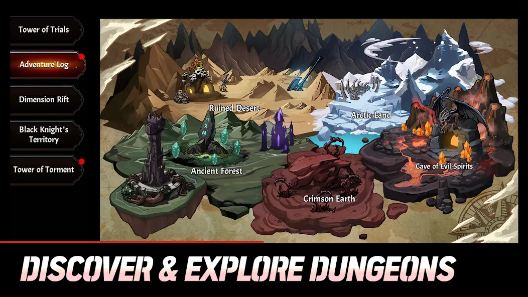Idle Berserker: legend of rpg бесплатно на Андроид — мод: Безлимитные ресурсы и мощные герои — скриншот 5 Idle Berserker: legend of rpg бесплатно на Андроид — мод: Безлимитные ресурсы и мощные герои — скриншот 5